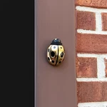 Ladybug Doorbell Ringer By Michael Healy - Bronze Finish. Fixed Price $20.00.