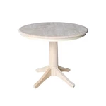 International Concepts 36" Round Top Pedestal Table - 28.9"H. Fixed Price $352.99.