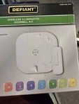 Defiant Wireless Led Illuminated Battery Operated Doorbell Kit White. Fixed Price $40.00.