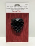 Pinecone Door Knocker By Michael Healy - Matte Black Finish 1098893. Fixed Price $29.00.