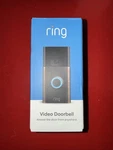 Ring Video Doorbell - Satin Nickel. Fixed Price $39.99.