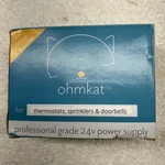 Ohmkat Video Power Supply - 24V For Thermostats, Sprinklers, Doorbells. Fixed Price $31.99.