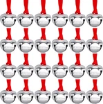 24 Pieces Christmas Believe Ornaments Gifts Bulk Polar Bells Santa Sleigh. Fixed Price $20.79.