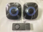 Physen Wireless Doorbell Push Button 2 Receivers Chime Kit G098. Fixed Price $20.52.