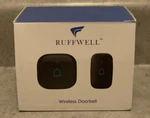 Ruffwell Black Waterproof Model Wireless Doorbell R-MLB-1-K New. Fixed Price $14.90.