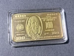 Atlantis Mint Benjamin Franklin .999 Fine Iron Wafer Bars- 1 Troy Once Rare. Fixed Price $10.00.