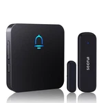 Secrui Wireless Door Chimes When Entry For 1 Sensor Receiver, Black. Fixed Price $30.29.