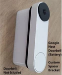Google Nest Doorbell Battery Custom Spacer Mounting Bracket 0.5"-3.5" 3D Printed. Fixed Price $10.99.