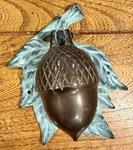 Spi Home Acorn Door Knocker Solid Brass Verdigris Decorative Front Hardware. Fixed Price $44.95.