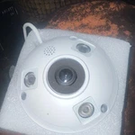 White Indoor Ip/network Surveillance Camera Night Vision Color Hardwired. Fixed Price $70.00.