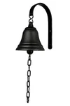 Vintage Cast Iron Dinner Entry Door Bell, Outside Hanging Decor In.... Fixed Price $39.39.
