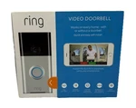 Ring 8VR1S5-SEN0 Wireless Video Doorbell Satin Nickel New Sealed Box. Fixed Price $64.99.