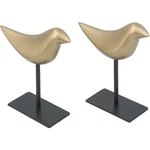 A&b Home B6137 Anita Black/gold Bird Figurines, Set Of 2. Fixed Price $60.00.