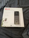 August View Video Doorbell Camera, Black Wi-fi Motion + Chime : AUG-AB03-C04-001. Fixed Price $99.77.