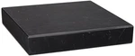 Black Marble 8" Square X 1" High Pedestal Lamp Riser. Fixed Price $35.99.