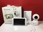 Wohome Video Baby Monitor W/ Camera & Audio 5" 720P Display Night Vision LY-I29. Fixed Price $50.00.