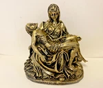 Pieta Bronze Finish 4" Statue, New #AB-157. Fixed Price $21.99.