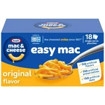 Kraft Easy Mac And Cheese, 18 Packets, For Dinner Pouches. Fixed Price $11.99.