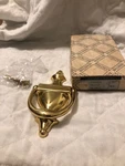 New Old Stock Vintage Baldwin Forged Brass Door Knocker 102-030 Nos. Fixed Price $34.95.