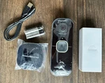 Swann Buddy Video Doorbell, Piece Set Hd 32G Black Chime Record - New. Fixed Price $67.99.