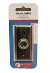 Heath Zenith Oil Rubbed Bronze Metal Wired Pushbutton Doorbell 24ZN08. Fixed Price $8.50.