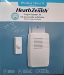 Heath/zenith Wireless Plug-in Door Chime Kit With Molded Plastic 18000124. Fixed Price $16.00.