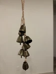 Rustic Witch Bells 2 Pcs Door Hanging Wind Chimes, Protection Home Decor New Usa. Fixed Price $20.65.