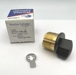 Thumbturn Cylinder By Gms, Solid Brass, 1'' Long, Oil Bronze Finish. Fixed Price $29.95.
