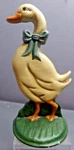 Cast Iron 1988UPPER Deck Country Duck Doorstop. Fixed Price $40.00.
