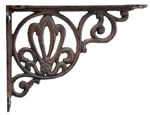 Import Wholesales Nautical Cast Iron Shelf Bracket - Clamshell Design. Fixed Price $8.97.