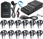 Exmax EXD-6824 Wireless Tour Guide System For Guiding VISITING(1T12R+C16). Fixed Price $258.98.