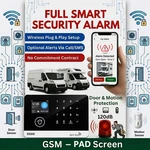 Rv-van-camper-boat-yacht Alarm Security System Wireless Entry Mobile Sms Alert. Fixed Price $198.06.