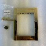 Baldwin 0183 Contemporary Rectangular Door Knocker - Brass ( See Note). Fixed Price $125.00.