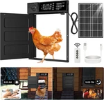 Automatic Chicken Coop Door, Large Size Solar Powered With Opening. Fixed Price $113.77.