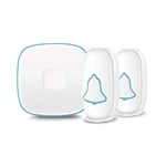 Bo Ying Wireless Doorbell, Waterproof 2 Push Buttons + 1 Receiver, White. Fixed Price $29.15.