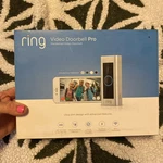 Brand New Ring, Video Doorbell, Pro Hardwired, Ultra Slim Design. Fixed Price $99.00.