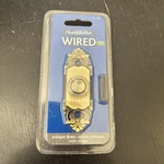 Heath Zenith SL709-00 Antique Brass Metal Recessed 16V Wired Push Button 7091. Fixed Price $9.99.