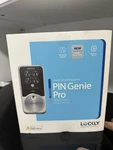 New Lockly Hack-proof Keypad Pin Genie Zeno Series Wifi Model #PGK7SWHKSN. Fixed Price $130.00.