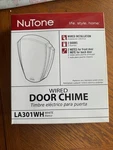 Nutone LA301WH Door Chime Only White 2 Note And. Fixed Price $24.99.
