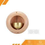 Shopkeepers Bell Wood Door Chime Hanging Magnetic Jingle Beige Egg. Fixed Price $16.57.