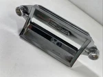 1957 Chevrolet Deluxe Push Button Radio Face Plate Nice J3. Fixed Price $21.95.