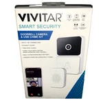Vivitar Video Doorbell Camera & Chime DB201-NOC Wireless Wi-fi Security Sealed!. Fixed Price $11.99.
