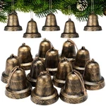 Soulchen 12 Pcs Jumbo Christmas Vintage Bells Ornaments 3.4'' Plastic Brass. Fixed Price $17.58.