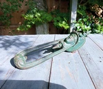 Authentic Antique Kenrick Cast Iron Door Knocker Hermes Victorian Lozenge 1864. Fixed Price $114.78.