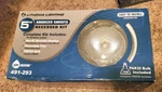 Lithonia Lighting 5" Anodized Smooth, Damp Location Recessed Kit 491-293. Fixed Price $12.00.