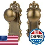 Ceymio Brass Dummy Knobs Interior 2 Pack Antique Handle Gold. Fixed Price $72.97.