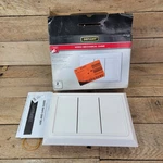 Defiant Wired Doorbell Chime White 18000041 Open Box. Fixed Price $15.95.
