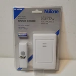 Nutone LA-205WH Battery Operated Two-note Wireless Door Chime. Fixed Price $16.68.