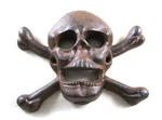 Cast Iron Wall Mounted Skull & Crossbones Bottle Opener. Fixed Price $31.17.