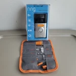 Ring Video Doorbell 1ST Gen Satin Nickel 720P Hd Motion Alerts Wi-fi Open Box. Fixed Price $39.99.